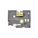 Ruban Brother TZe-621 - 9mm Noir / Jaune