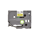 Ruban Brother TZe-651 - 24mm Noir / Jaune