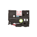 Ruban Brother TZe-262 - 36mm Rouge / Blanc
