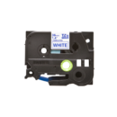 Ruban Brother TZe-263 - 36mm Bleu / Blanc