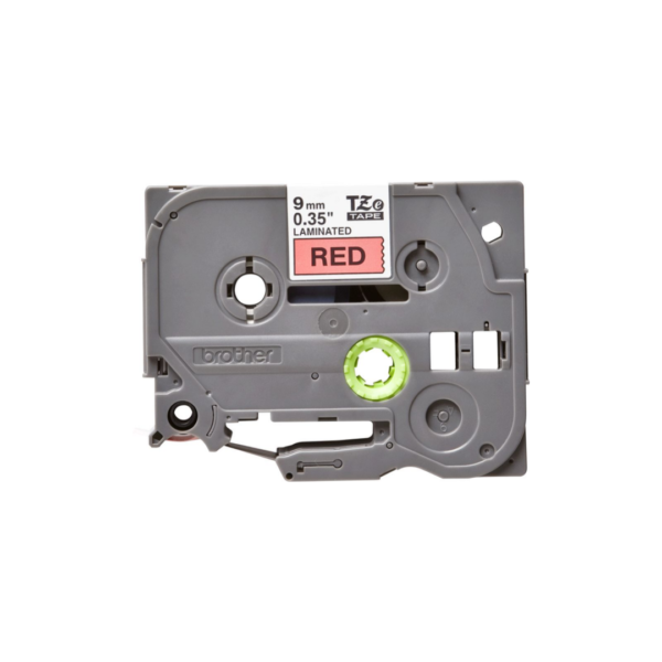 Ruban Brother TZe-421 - 9mm Noir / Rouge