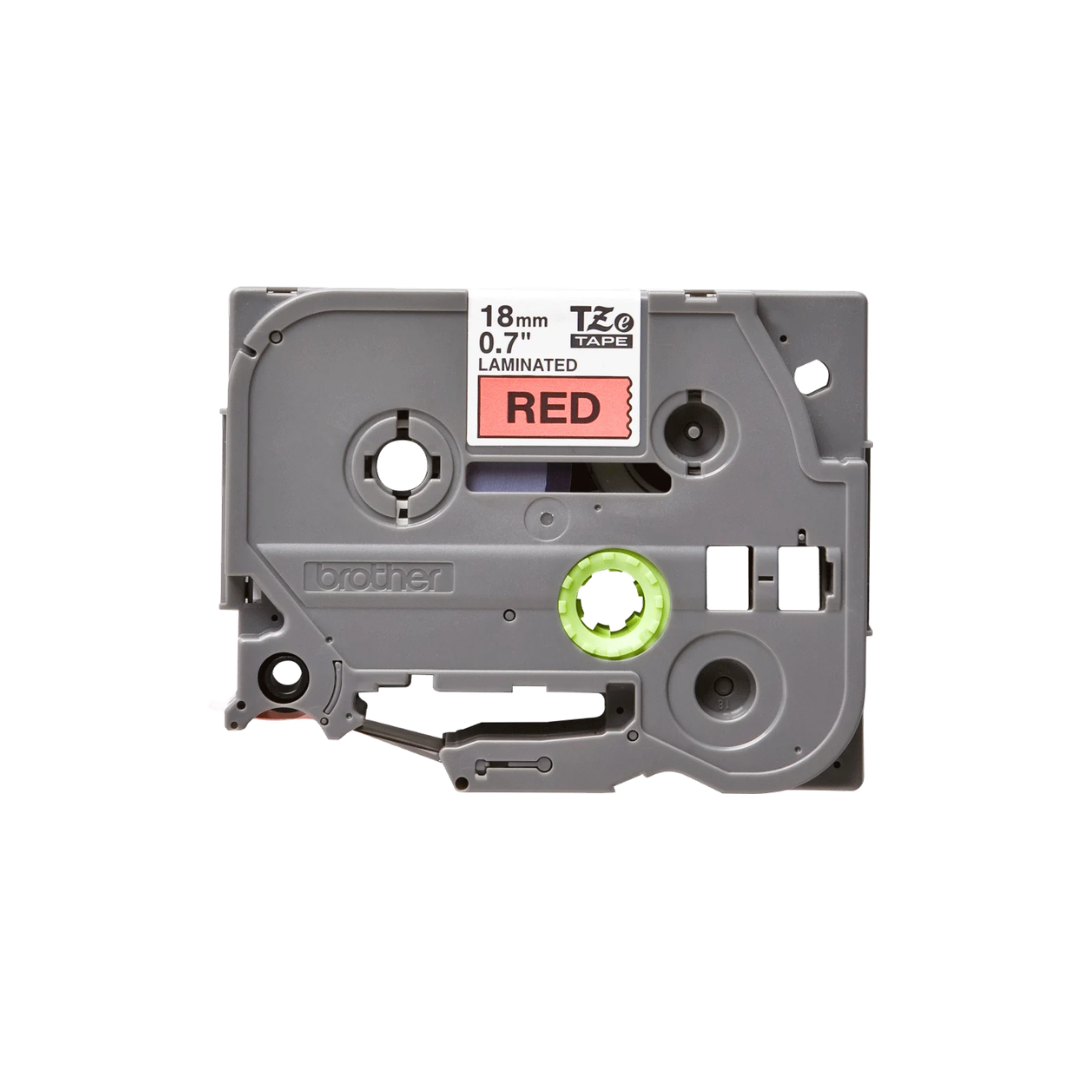 Ruban Brother TZe-441 - 18mm Noir / Rouge