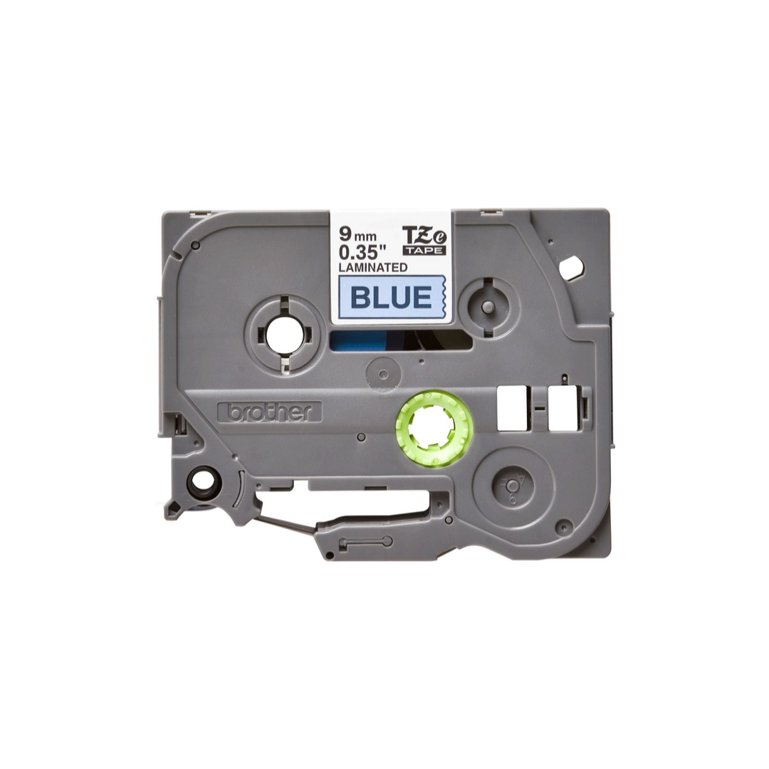 Ruban Brother TZe-521 - 9mm Noir / Bleu