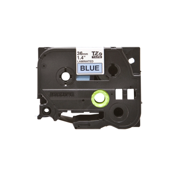 Ruban Brother TZe-561 - 36mm Noir / Bleu