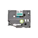 Ruban Brother TZe-751 - 24mm Noir / Vert